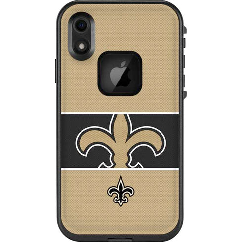 NFL New Orleans Saints Zone Block LifeProof Fre iPhone Skin