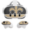 NFL New Orleans Saints Zone Block Meta Quest 3 Skin