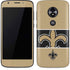 NFL New Orleans Saints Zone Block Moto E5 Play Skin