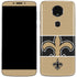 NFL New Orleans Saints Zone Block Moto E5 Plus Skin