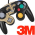 NFL New Orleans Saints Zone Block Nintendo GameCube Controller Skin
