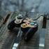 NFL New Orleans Saints Zone Block Nintendo GameCube Controller Skin