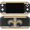 NFL New Orleans Saints Zone Block Nintendo Switch Lite Skin