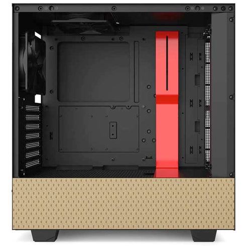NFL New Orleans Saints Zone Block NZXT H510 Compact ATX Mid-Tower Case Skin