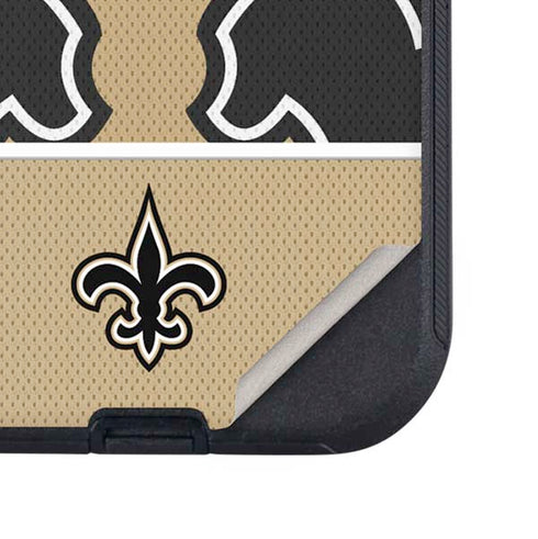 NFL New Orleans Saints Zone Block Otterbox Defender iPhone Skin