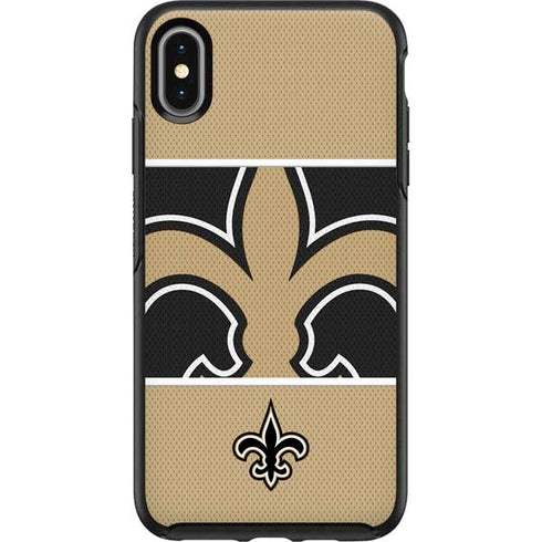 NFL New Orleans Saints Zone Block Otterbox Symmetry iPhone Skin