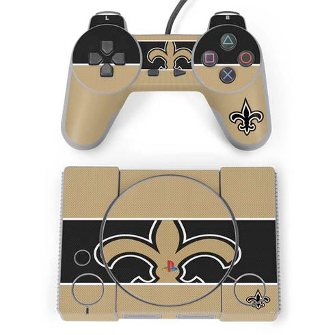 NFL New Orleans Saints Zone Block PlayStation Classic Bundle Skin
