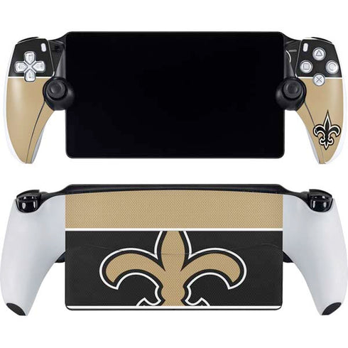 NFL New Orleans Saints Zone Block PlayStation Portal Remote Player Skin