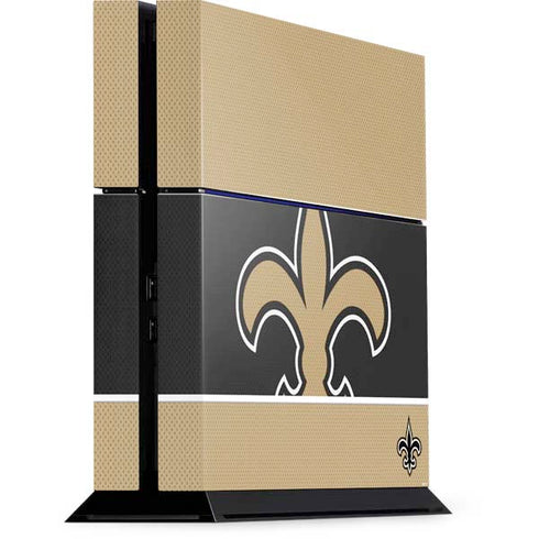 NFL New Orleans Saints Zone Block PS4 Console Skin