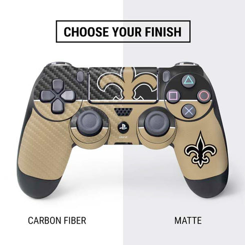 NFL New Orleans Saints Zone Block PS4 Controller Skin