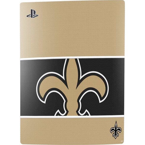NFL New Orleans Saints Zone Block PS5 Console Skin