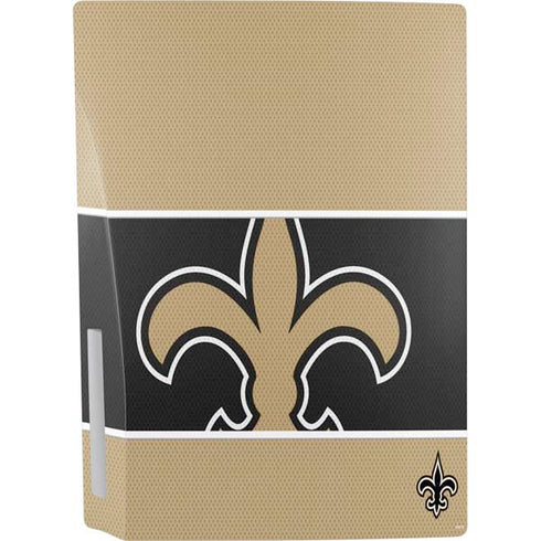 NFL New Orleans Saints Zone Block PS5 Console Skin