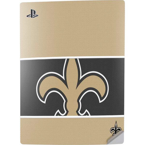 NFL New Orleans Saints Zone Block PS5 Digital Edition Console Skin