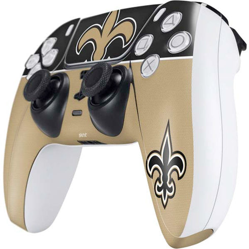 NFL New Orleans Saints Zone Block PS5 Controller Skin