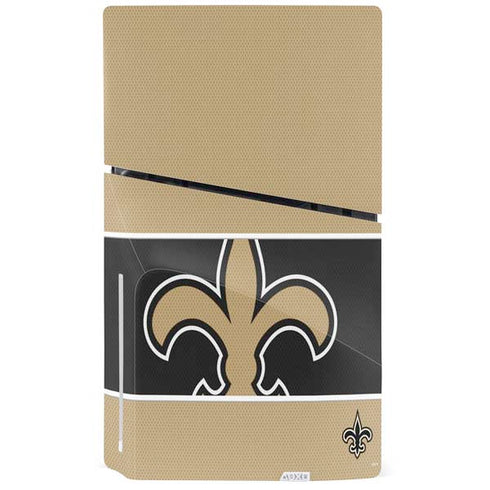 NFL New Orleans Saints Zone Block PS5 Slim Disk Bundle Skin