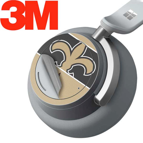 NFL New Orleans Saints Zone Block Surface Headphones Skin