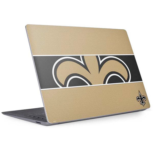 NFL New Orleans Saints Zone Block Surface Laptop 3 13.5in Skin