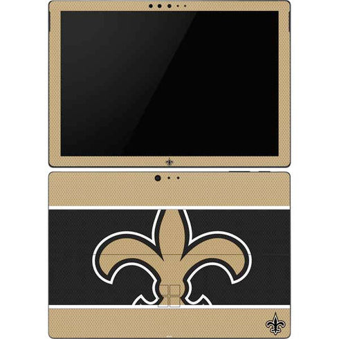 NFL New Orleans Saints Zone Block Surface Pro 6 Skin