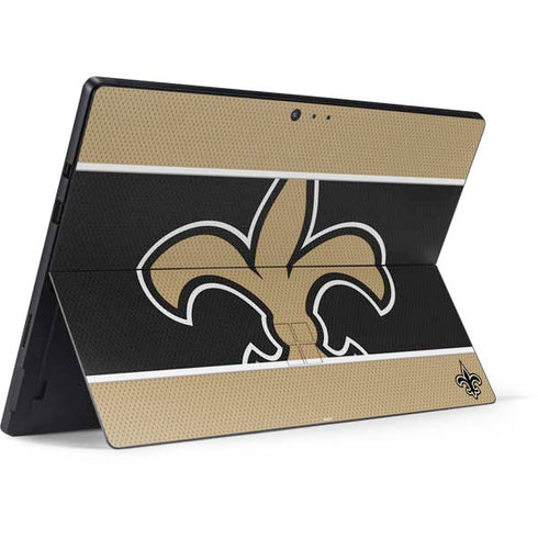 NFL New Orleans Saints Zone Block Surface Pro 6 Skin