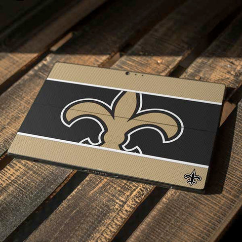 NFL New Orleans Saints Zone Block Surface Pro 6 Skin