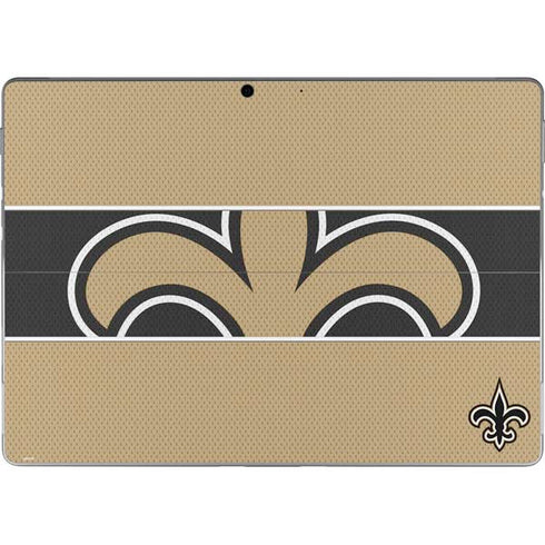NFL New Orleans Saints Zone Block Surface Pro 9 Skin