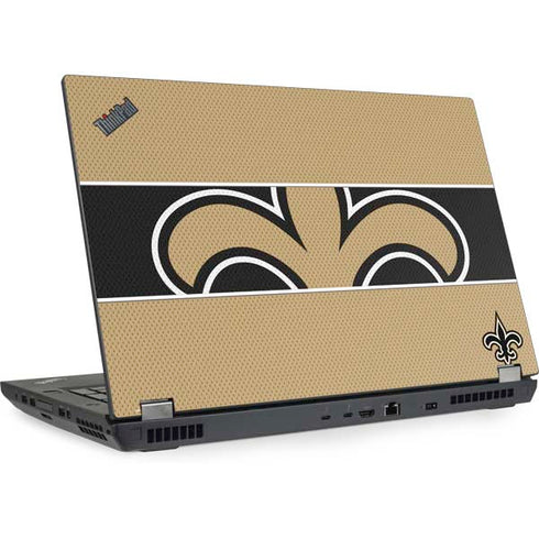 NFL New Orleans Saints Zone Block Lenovo ThinkPad Skin