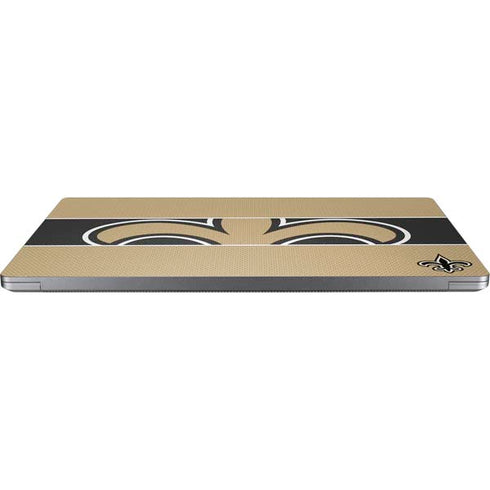NFL New Orleans Saints Zone Block Universal Laptop 13in (10.6 x 7.6in) Skin