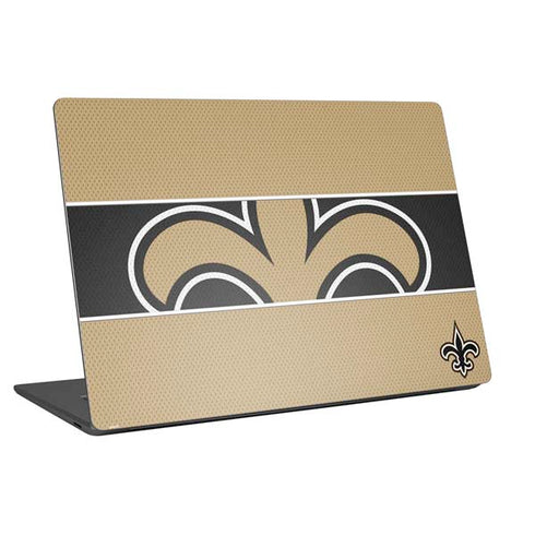 NFL New Orleans Saints Zone Block Universal Laptop 18in (14.6 x 10.6in) Skin