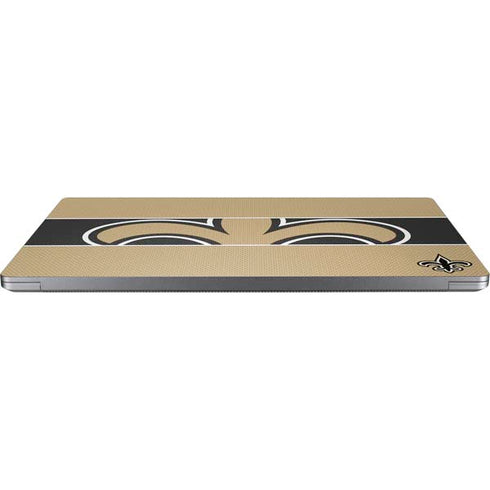 NFL New Orleans Saints Zone Block Universal Laptop 18in (14.6 x 10.6in) Skin