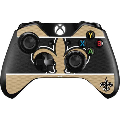 NFL New Orleans Saints Zone Block Xbox One Controller Skin