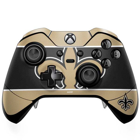 NFL New Orleans Saints Zone Block Xbox One Elite Controller Skin