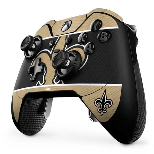 NFL New Orleans Saints Zone Block Xbox One Elite Controller Skin