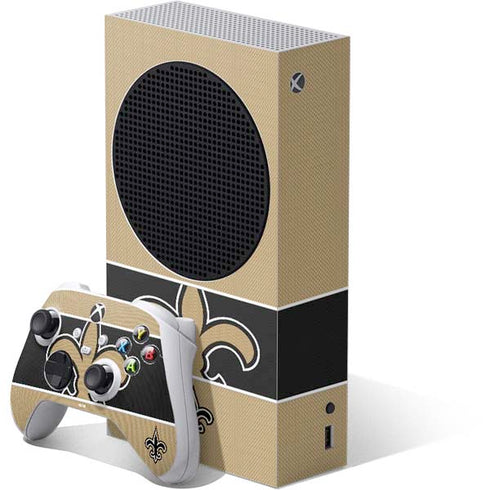 NFL New Orleans Saints Zone Block Xbox Series S Skins