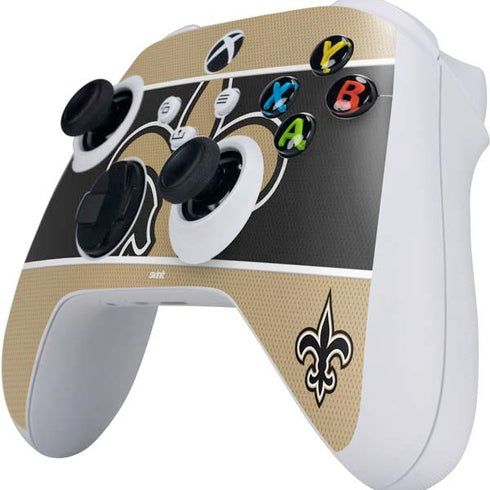 NFL New Orleans Saints Zone Block Xbox Series S Controller Skin