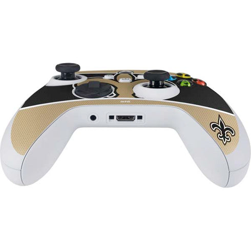 NFL New Orleans Saints Zone Block Xbox Series S Controller Skin
