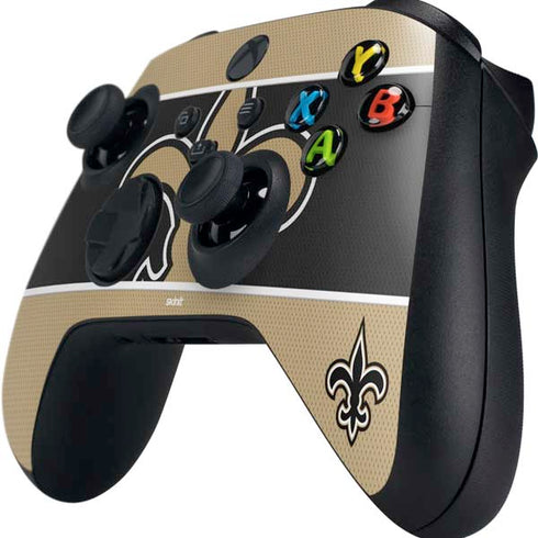 NFL New Orleans Saints Zone Block Xbox Series X Controller Skin
