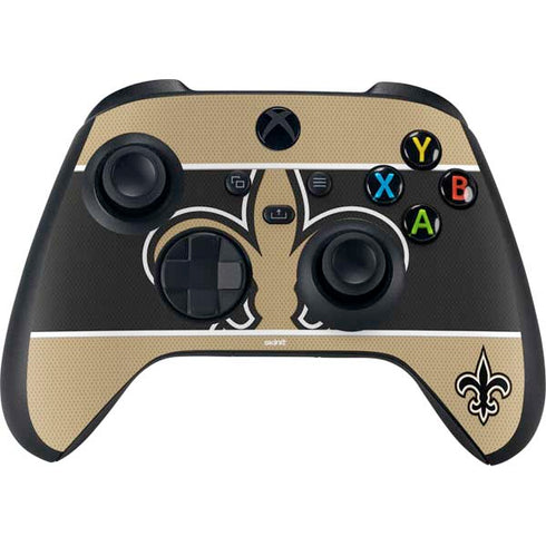 NFL New Orleans Saints Zone Block Xbox Series X Controller Skin