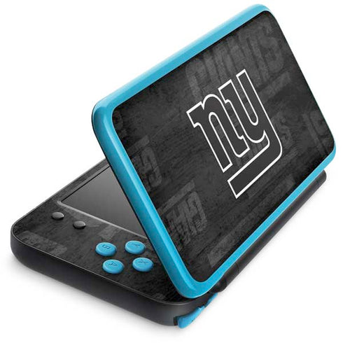 NFL New York Giants Black & White Nintendo 2DS XL (2017) Skin