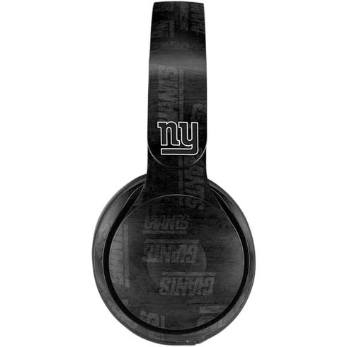 NFL New York Giants Black & White Beats Solo Pro Skin