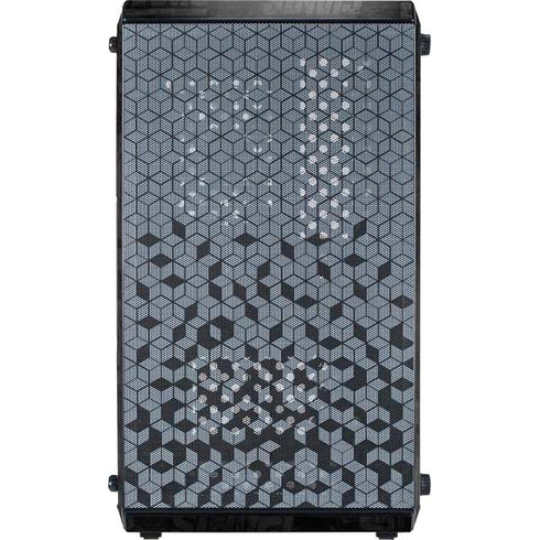 NFL New York Giants Black & White Cooler Master MasterBox Q300L Mini Tower Skin