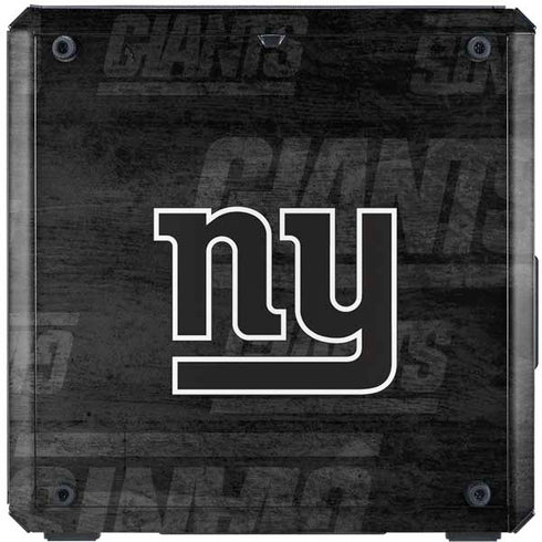 NFL New York Giants Black & White Cooler Master MasterBox Q300L Mini Tower Skin
