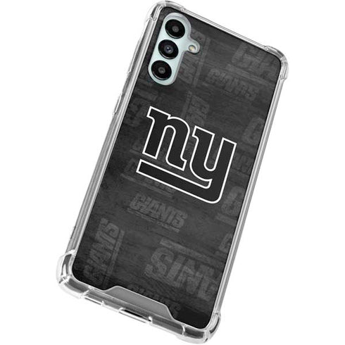 NFL New York Giants Black & White Galaxy A15 5G Clear Case