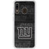 NFL New York Giants Black & White Galaxy A20 Clear Case