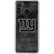 NFL New York Giants Black & White Galaxy A21 Clear Case