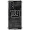 NFL New York Giants Black & White Galaxy A72 5G Clear Case