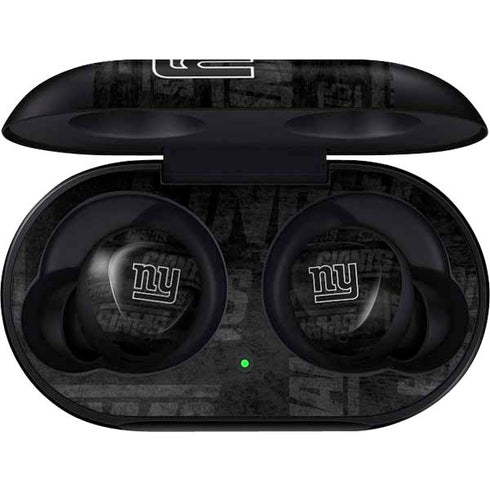 NFL New York Giants Black & White Galaxy Buds Skin