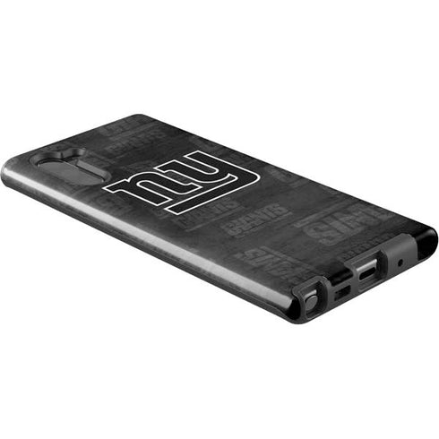 NFL New York Giants Black & White Galaxy Note 10 Pro Case