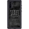 NFL New York Giants Black & White Galaxy Note 10 Waterproof Case