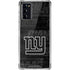 NFL New York Giants Black & White Galaxy Note20 5G Clear Case