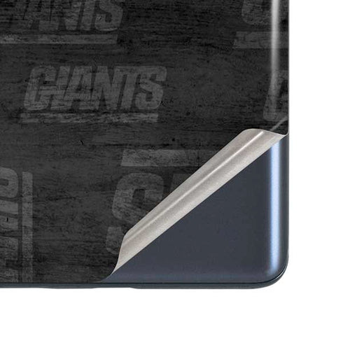 NFL New York Giants Black & White Galaxy S20 Fan Edition Skin